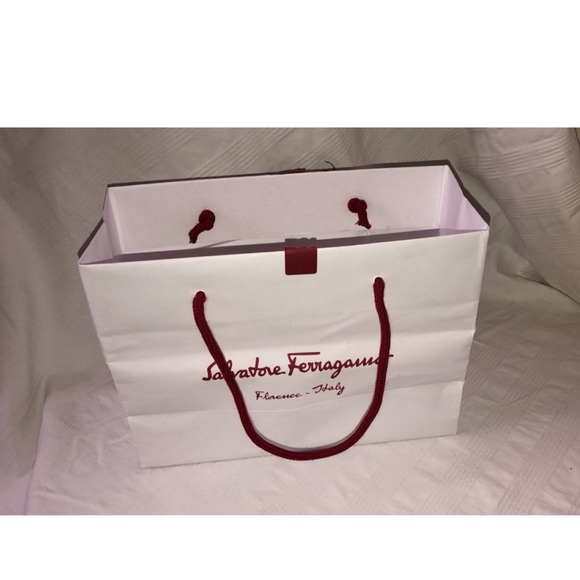 Authentic Ferragamo Small Shopping Paper Bag - Picture 4 of 6